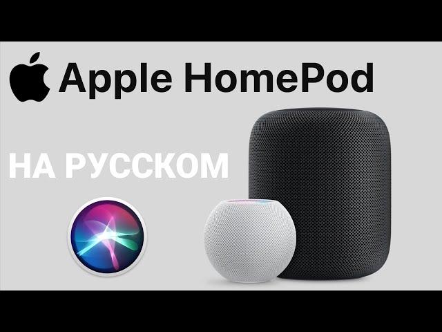 HomePod на русском языке, умная колонка c Apple Siri лучше Яндекс Станции с Алисой