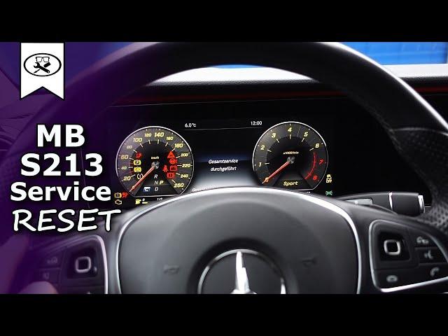 MB W213 / S213 Service zurücksetzen | Service Reset | VitjaWolf | Tutorial | HD