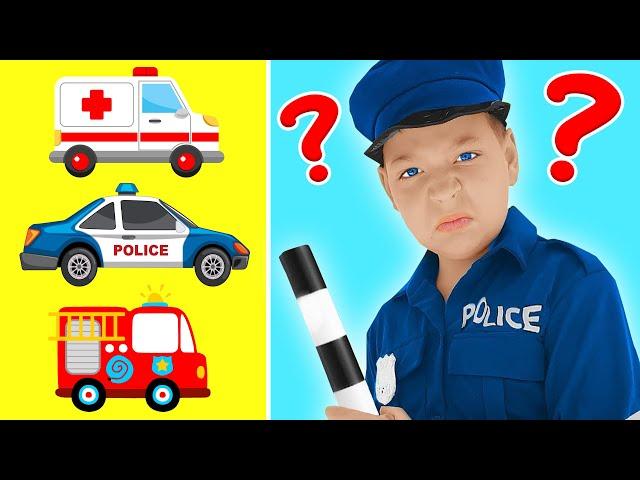 Policeman Drives Police Car Song + more Kids Songs & Videos with Max