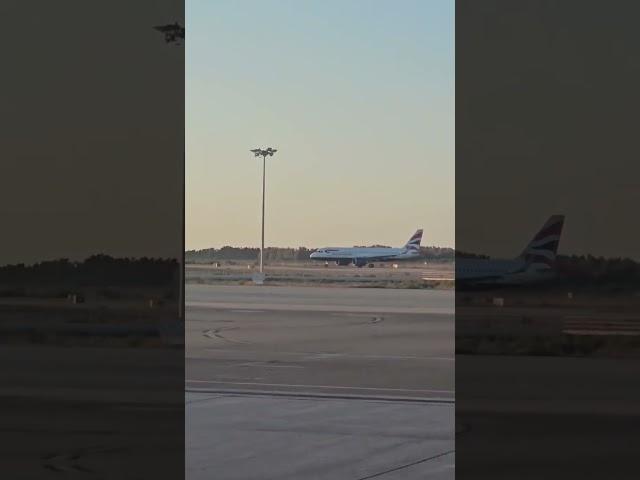 British airways at Paphos airport. #shorts #aviation #britishairways