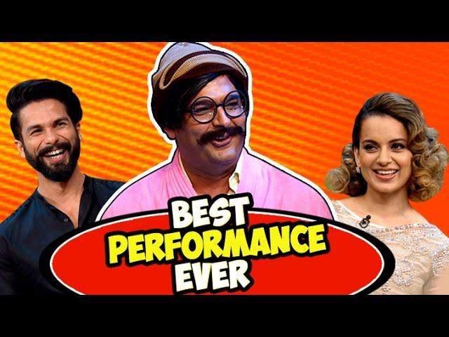 Rajesh Arora's Best Performance Ever with Shahid Kapoor and Kangana Ranaut | The Kapil Sharma Show