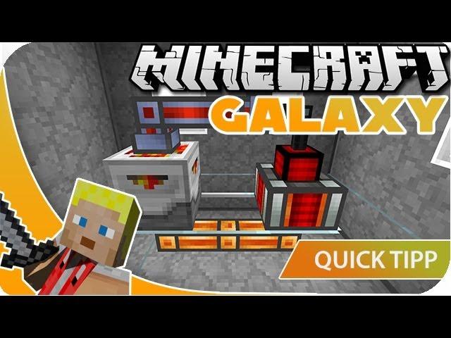 MINECRAFT GALAXY QUICK TIPP - UNENDLICH ENERGIE & LAVA | CastCrafter