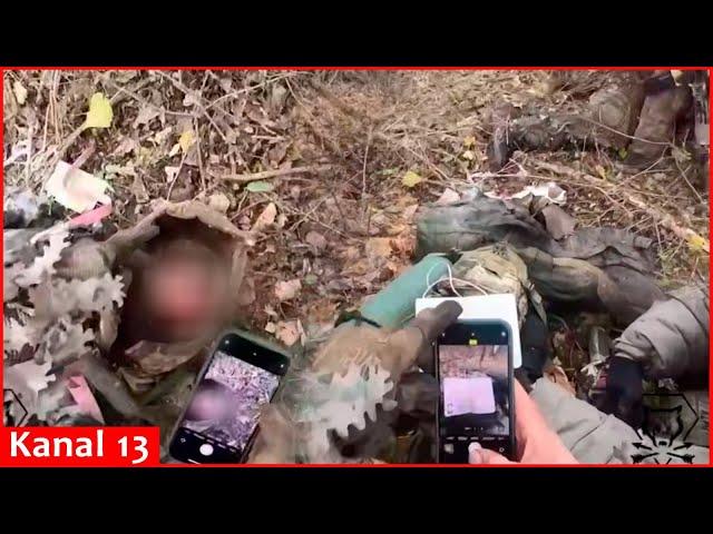 Footage from Kursk operation - Ukrainian soldiers destroyed many invaders in their positions