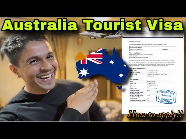 AUSTRALIA TOURIST VISA | How to apply | complete guide