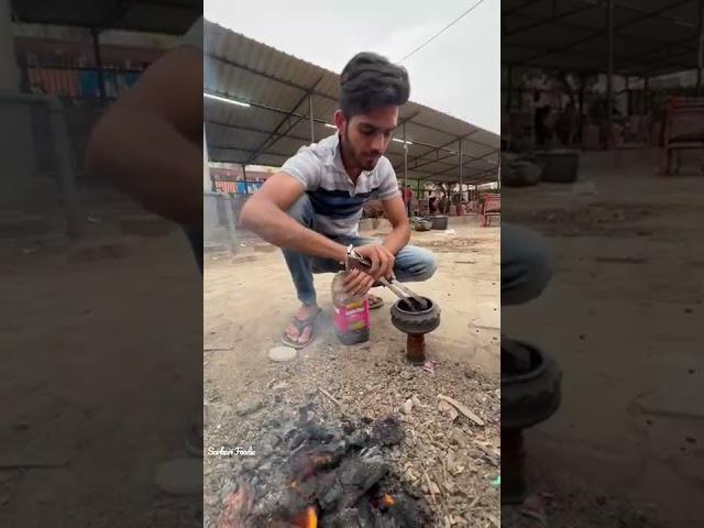 Desi Hookah  #shorts #streetfood #food #indianstreetfood #hookah