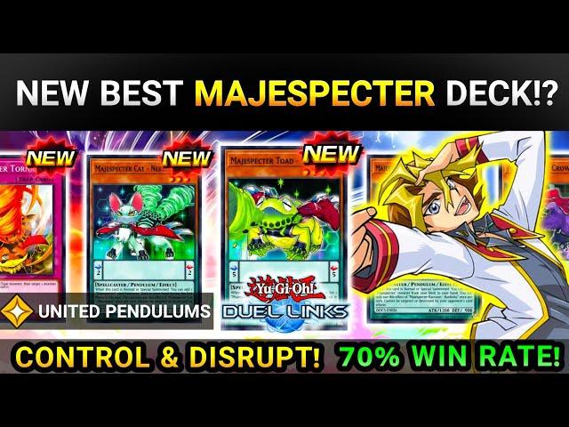 MAJESPECTER RETURNS! | NEW BEST CHEAP MAJESPECTER DECK!? | CONTROL & DISRUPT! [Yugioh Duel Links]