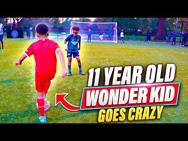 11 Year Old Chelsea Starboy Dominates (1V1 for PS5) | Thestreetzfootball.com