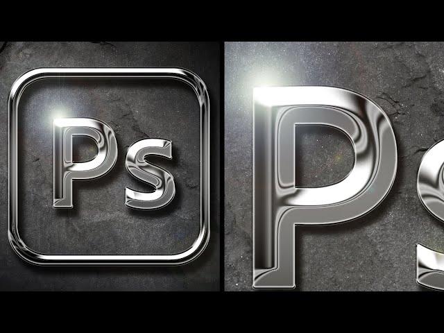 Turn your Logo into 3D Chrome in Photoshop