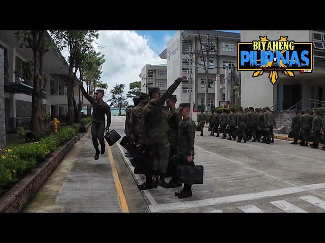 PMA Cadets after class dismissal