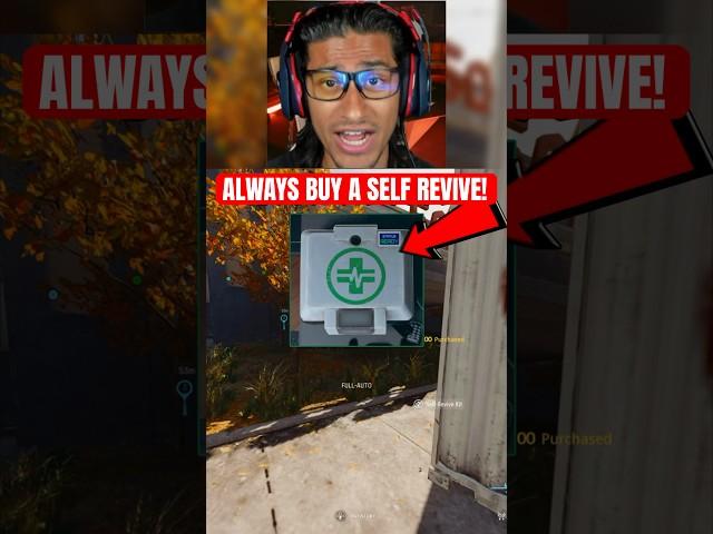 ALWAYS Buy A SELF REVIVE In WARZONE!