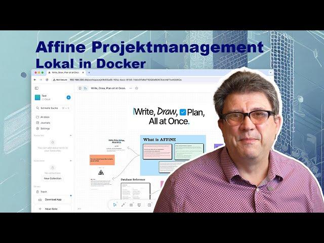 Affine.pro in Docker: Eine Einführung in das Projektmanagement-Tool