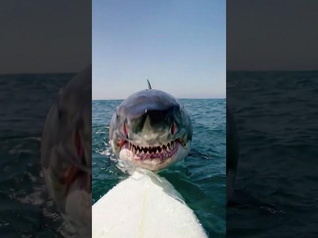 SHARK Takes On SURFBOARD In Insane Encounter | AI