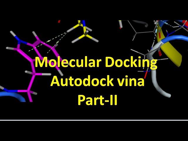 Molecular docking tutorial Part 02