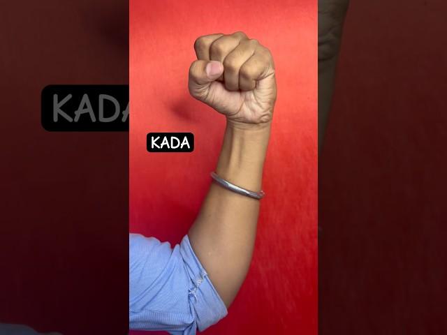 Making kada | punjabi kada #art #diy #shortvideo #craft #viralvideo #punjabi