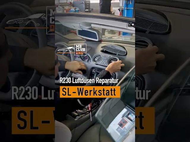 R230 Luftdüsen Reparatur, klebrig, Weichmacher, professionelle Reinigung