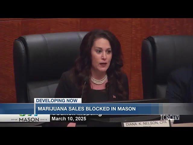 Marijuana sales blocked in Mason