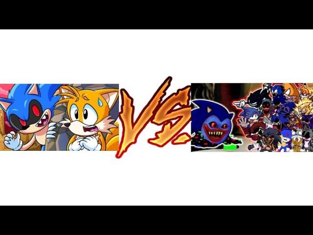 Hornstromp Toons Vs Bob Sonic.exe Orange Corrupted But All Phases Sonic Sings It (FNF BATTLE)