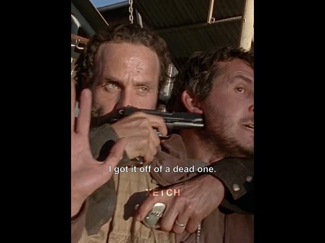 Rick notices the watch in his pocket. | The Walking Dead | S4E16