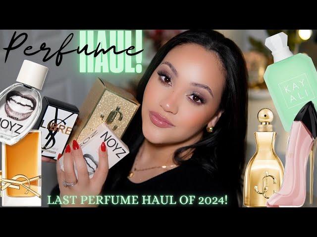 LAST PERFUME HAUL OF 2024!  NEW PERFUMES IN MY COLLECTION | AMY GLAM 