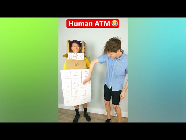 Human ATM  #shorts