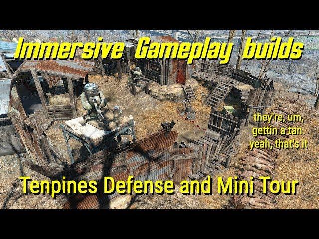 Tenpines Bluff Defense and Mini Tour (Immersive Gameplay mod)