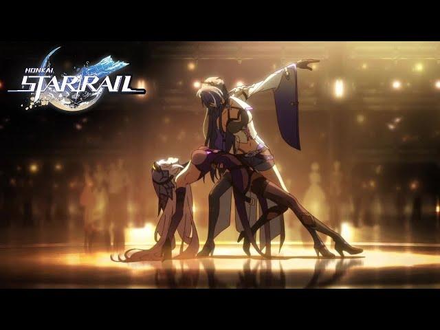 Black Swan & Acheron Dancing Scene Animated Short Honkai Star Rail