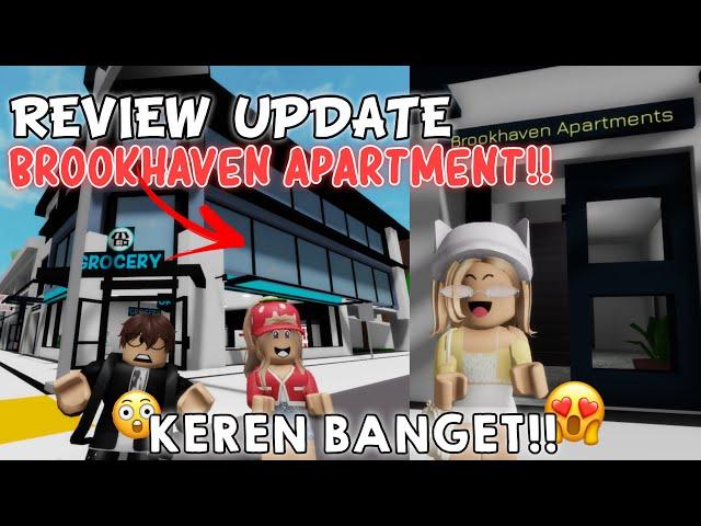 REVIEW UPDATE BROOKHAVEN APARTMENT!! KERENN BANGETT️| ROBLOX BROOKHAVEN INDONESIA  |