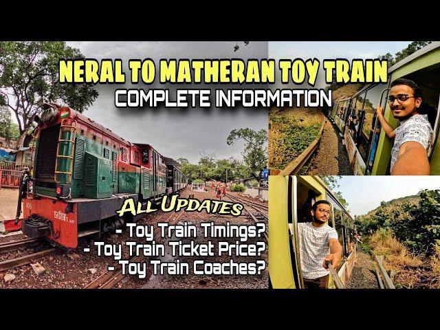 Matheran Toy Train | Complete Information | Neral Matheran Toy Train Journey | Matheran Hill Station