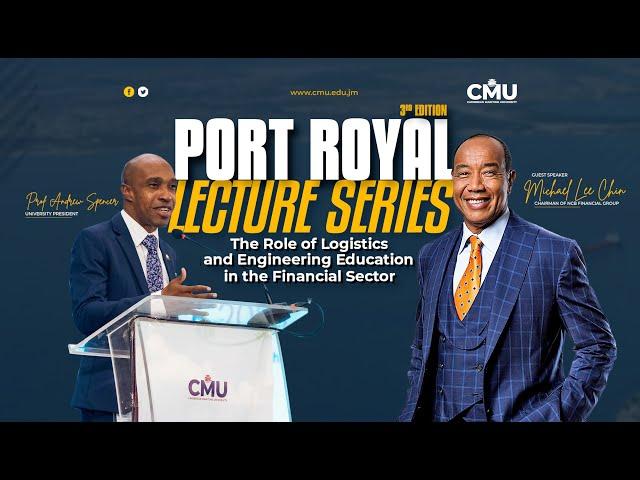 Port Royal Lecture Series with Michael Lee-Chin