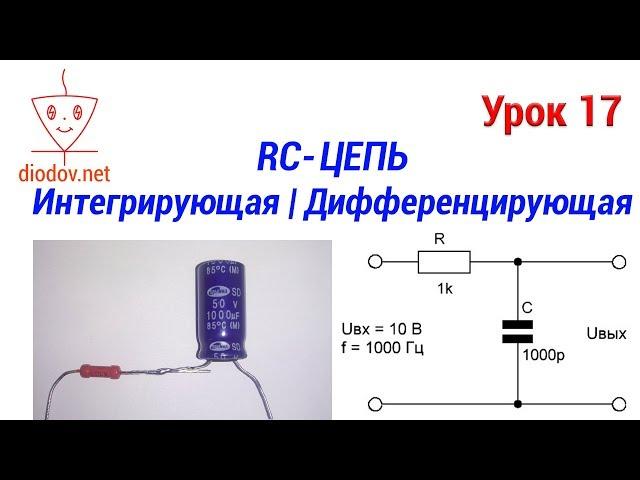 How does the integrating and differentiating RC-circuit | The most clear explanation