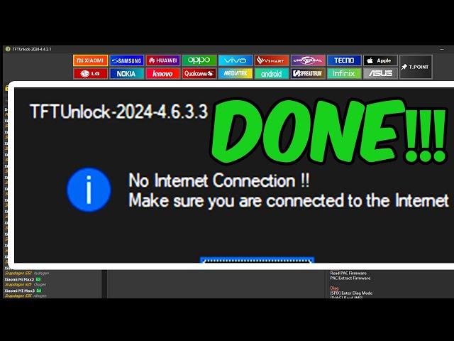 Finally Tft unlock Tool internet Problem solved install now