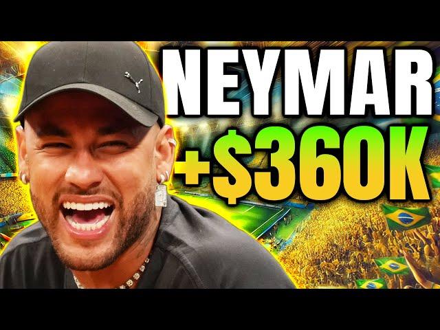 Neymar Destroys Alan Keating for $360,000 in Unbelievable Poker Hand