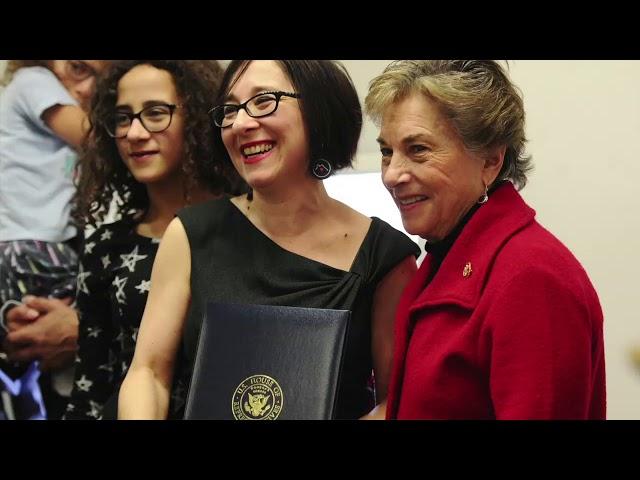 National Award to Librarian at Arlington Heights Memorial Library