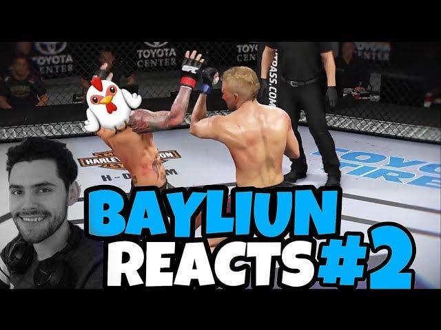 BAYLIUN REACTS #2 MMAFRoO vs EK MR CHICKEN | EA UFC 3