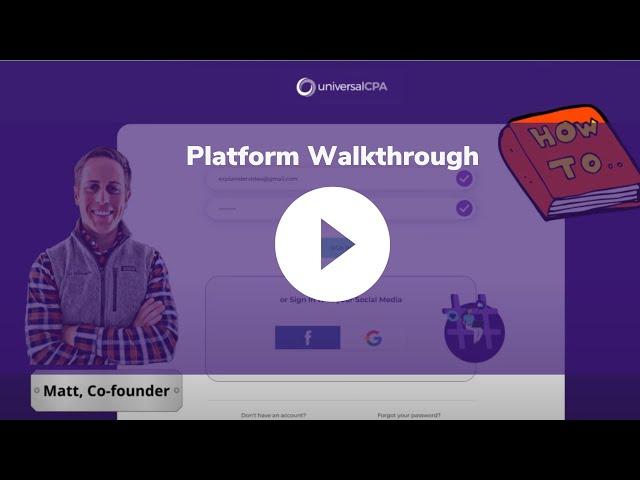 How to use the Universal CPA Platform (Demo)