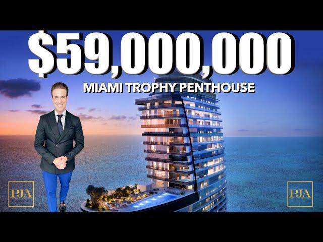 Touring a $59 Million Dollar | Miami Penthouse | Aston Martin | Peter J Ancona