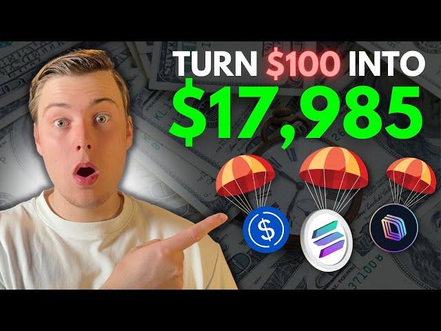 My Ultimate Solana Airdrop Guide | Turn $100 Into $17,985 With These Airdrops
