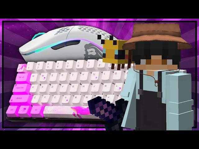 Thocky Keyboard + Mouse Sounds ASMR | Hypixel Bedwars