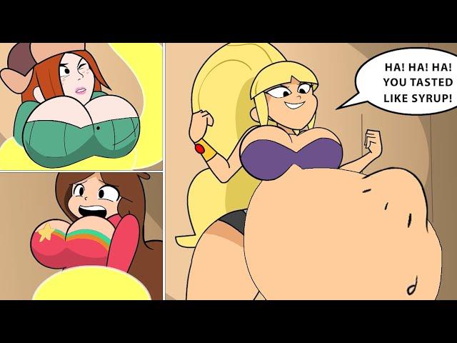 Gravity Falls - Director's Cut : Pacifica VS the Girls Vore Boss Fight   ( No Damage )