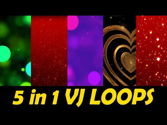 Bokeh Particles Motion Background Loops - Vj Loops 2020  - Free video background loop