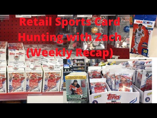 Retail Sports Card Hunting with Zach(Weekly Recap)