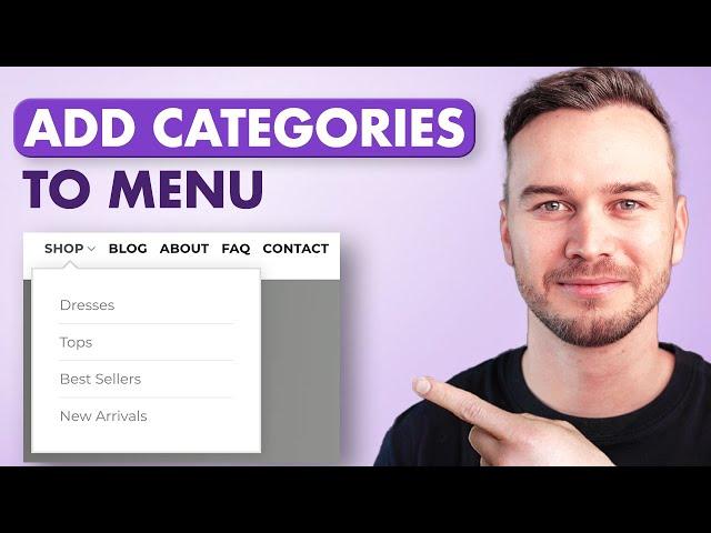 How to Add Product Categories in Menu on Wordpress (WooCommerce)