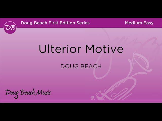 Ulterior Motive - Doug Beach