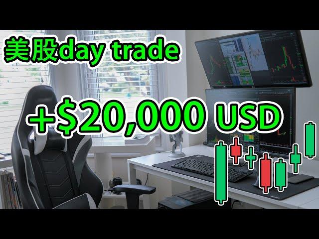 Earn $20,000 a week | How to Day Trade | 美股Day trade