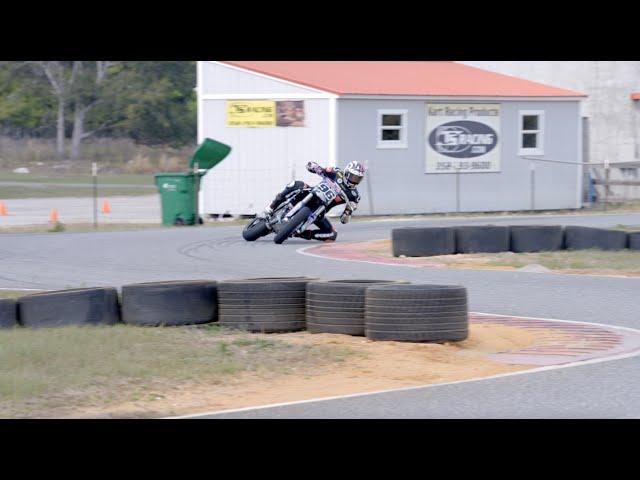 Insane RAW SPEED on the Supermoto!