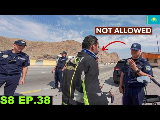 When the Kazakh Police STOPPED ME on the Way to Russia  S8 EP.38 | Pakistan to Japan Motorcycle