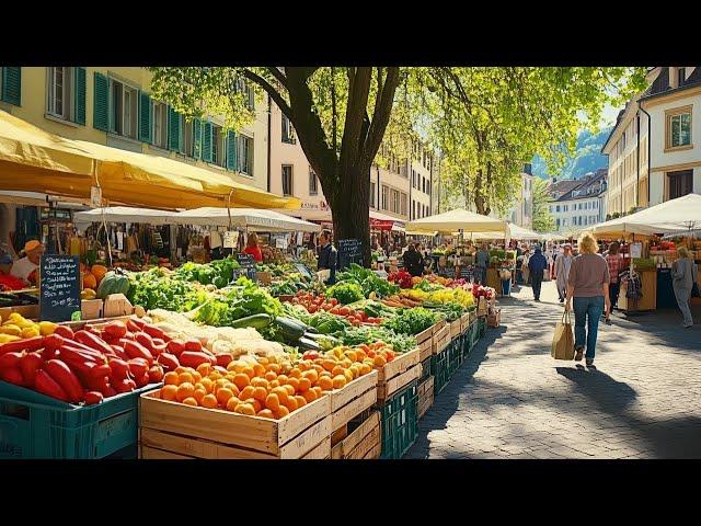 SPRING MORNING MARKET IN ZURICH  | SWITZERLAND’S MOST BEAUTIFUL CITY