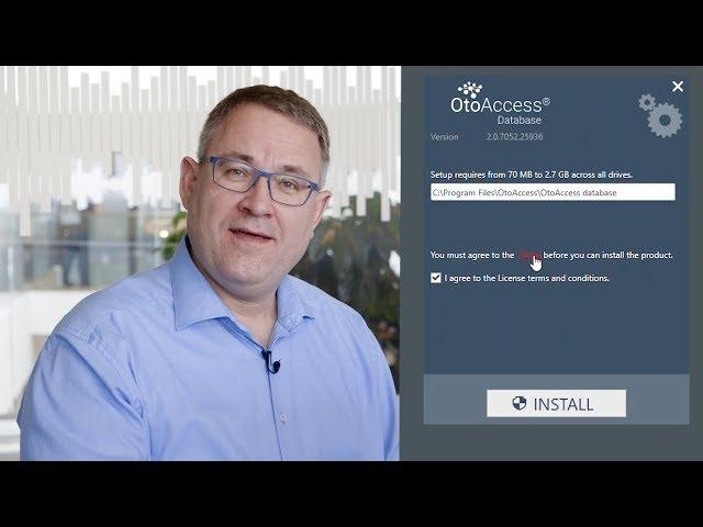 How to install and set up OtoAccess® Database