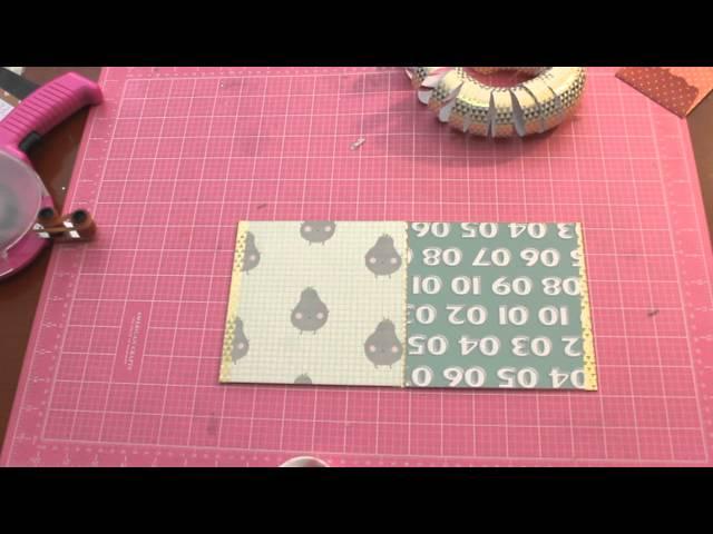 Flip Book Tutorial! EASY!!  2016  Snail Mail Swap w/a friend