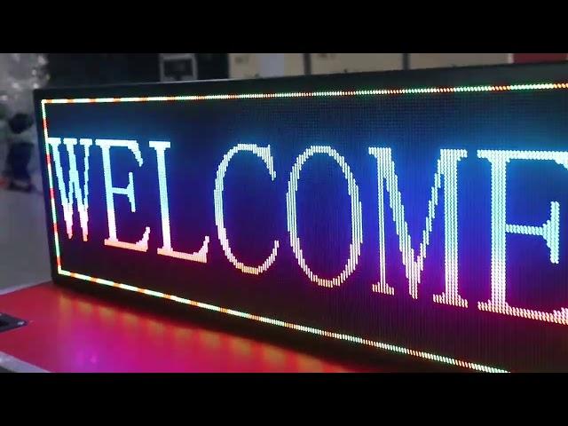 Full Color LED Sign Wifi Programmable Led Scrolling Display